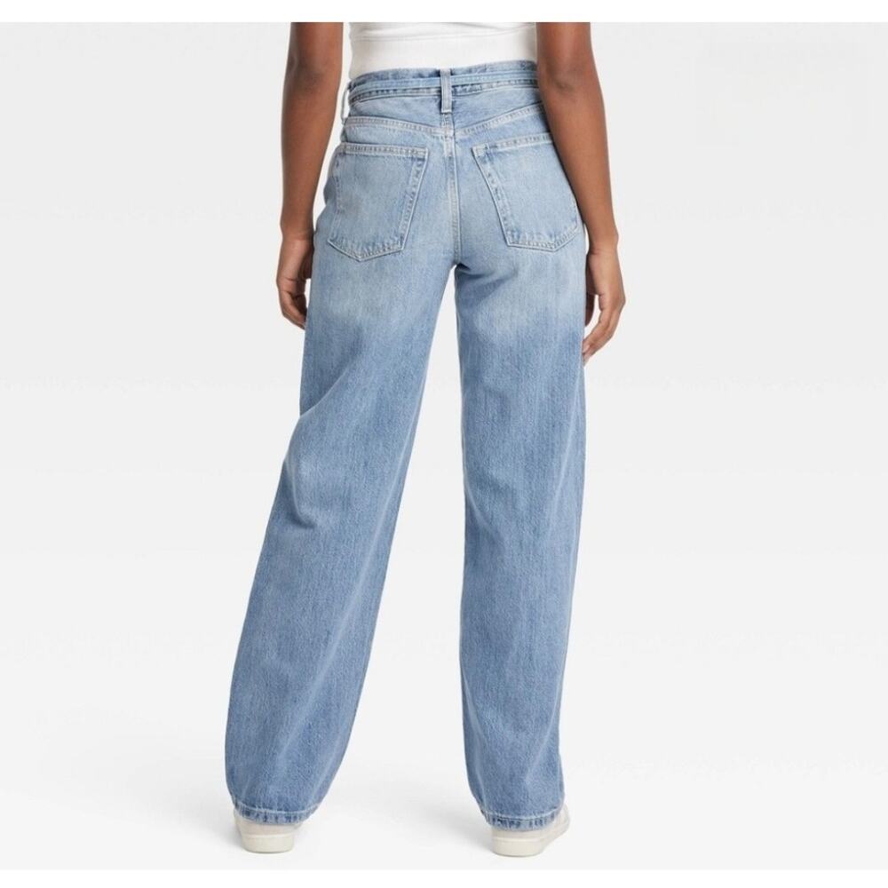 NWT Universal Thread Drawstring Baggy Jeans Size:… - image 3